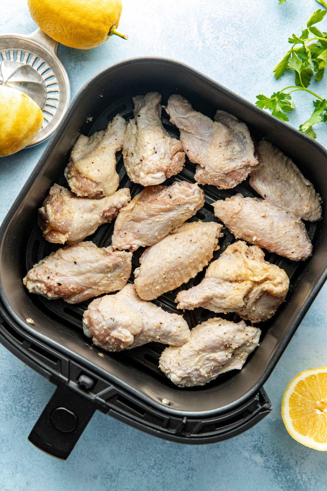 raw chicken in air fryer