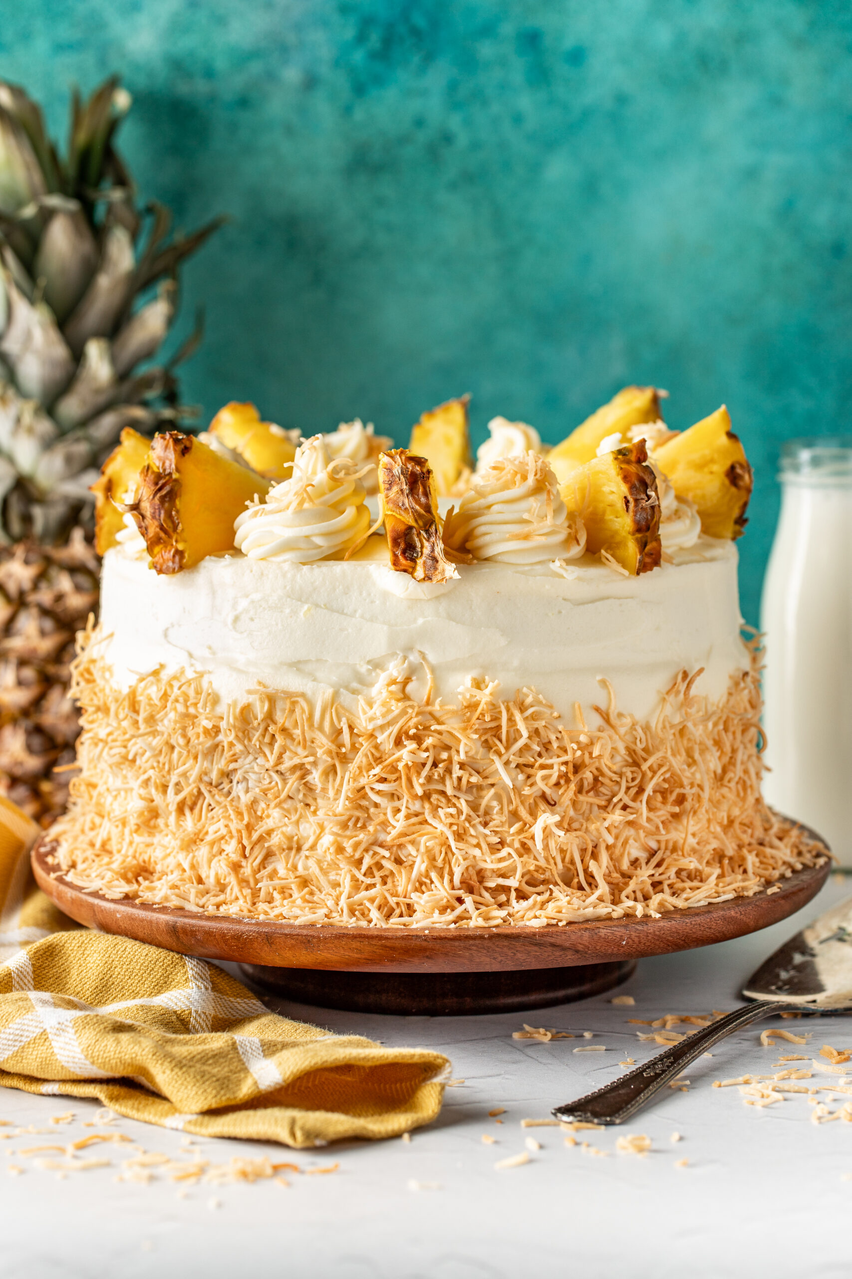 pineapple coconut cake
