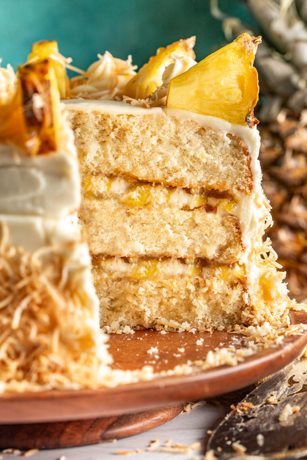 pineapple coconut cake