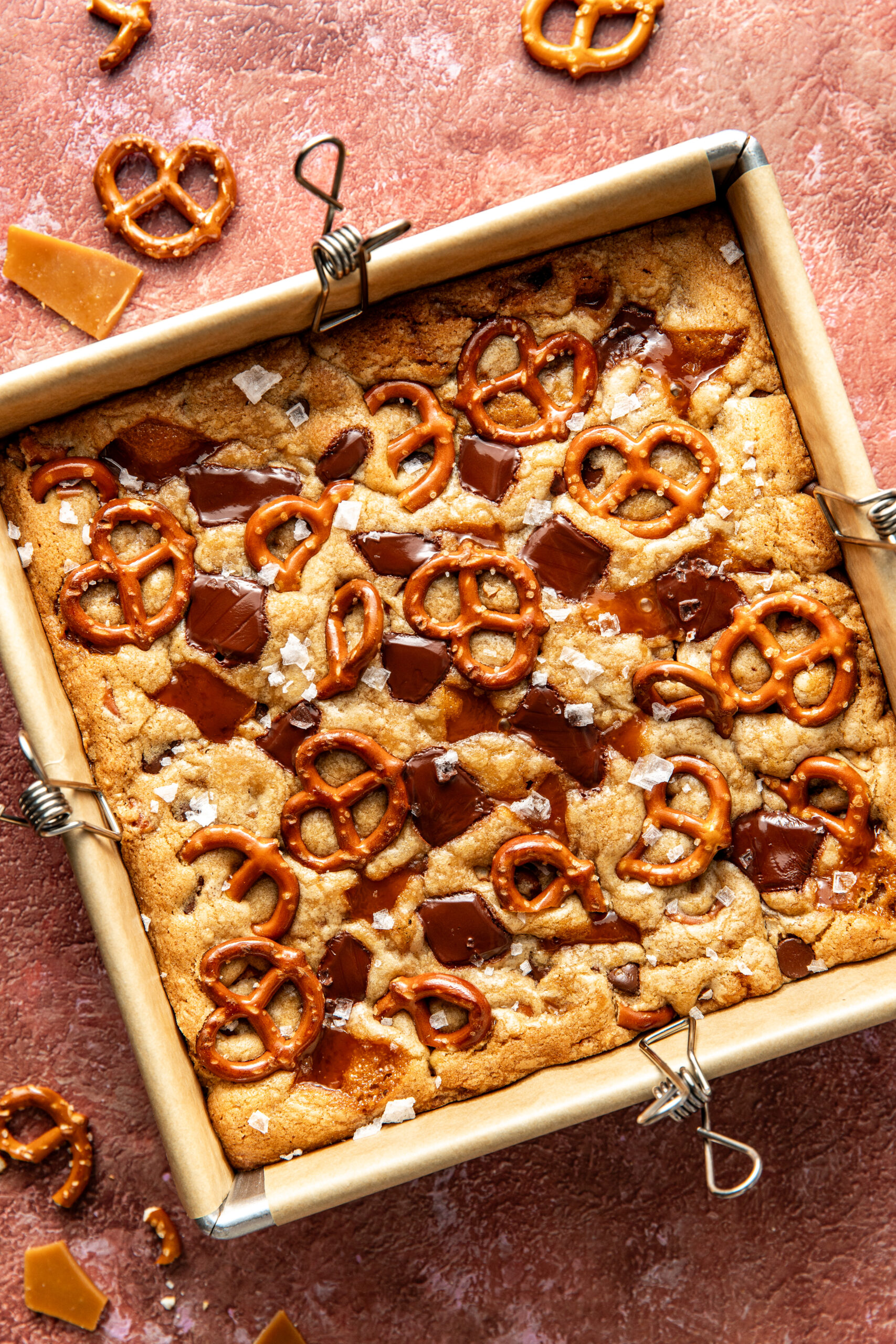 baked blondies