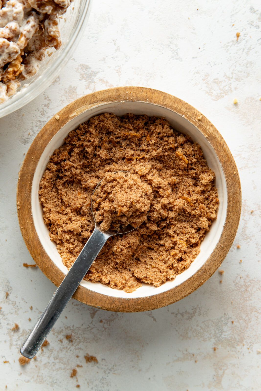 cinnamon sugar mixture mixed in a bowl