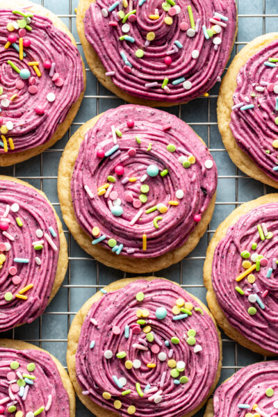 frosted sugar cookies