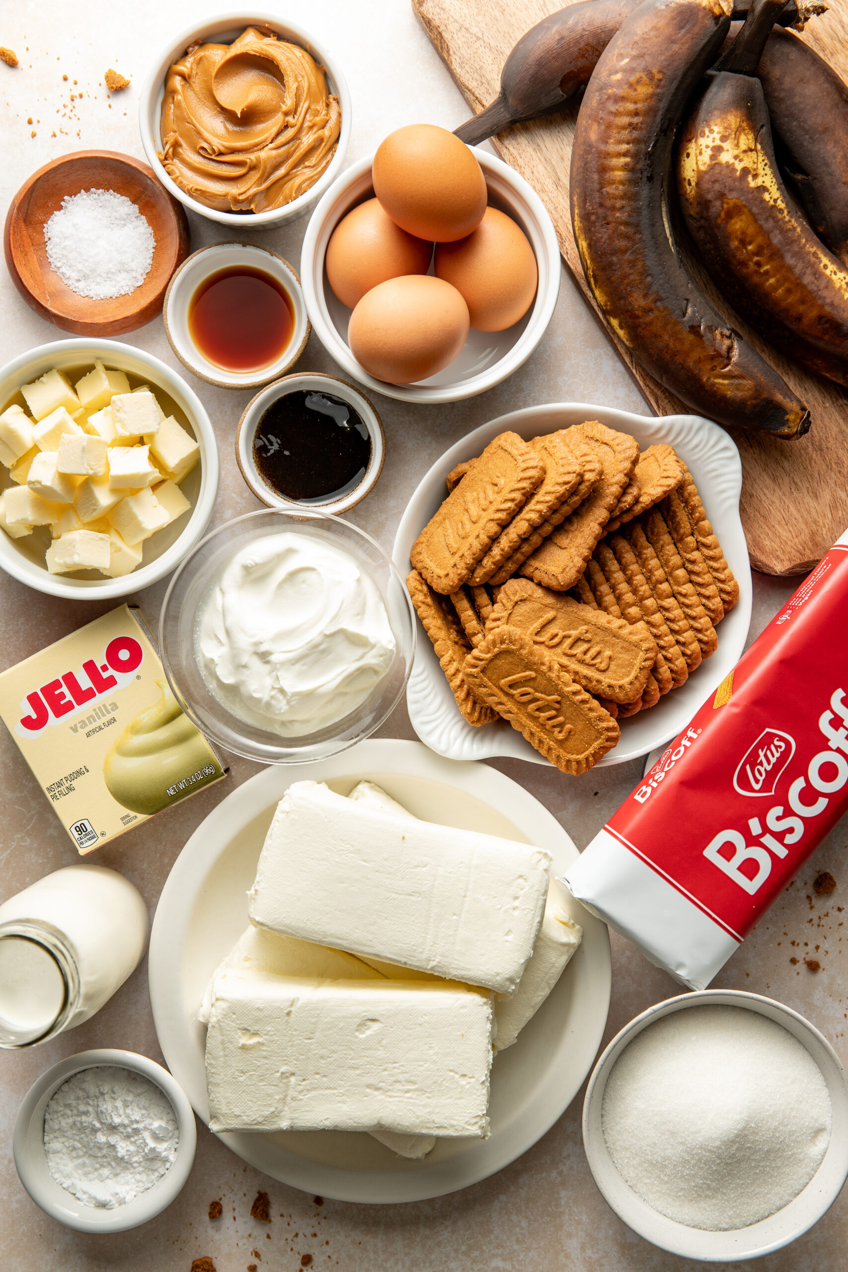 biscoff banana pudding cheesecake ingredients 