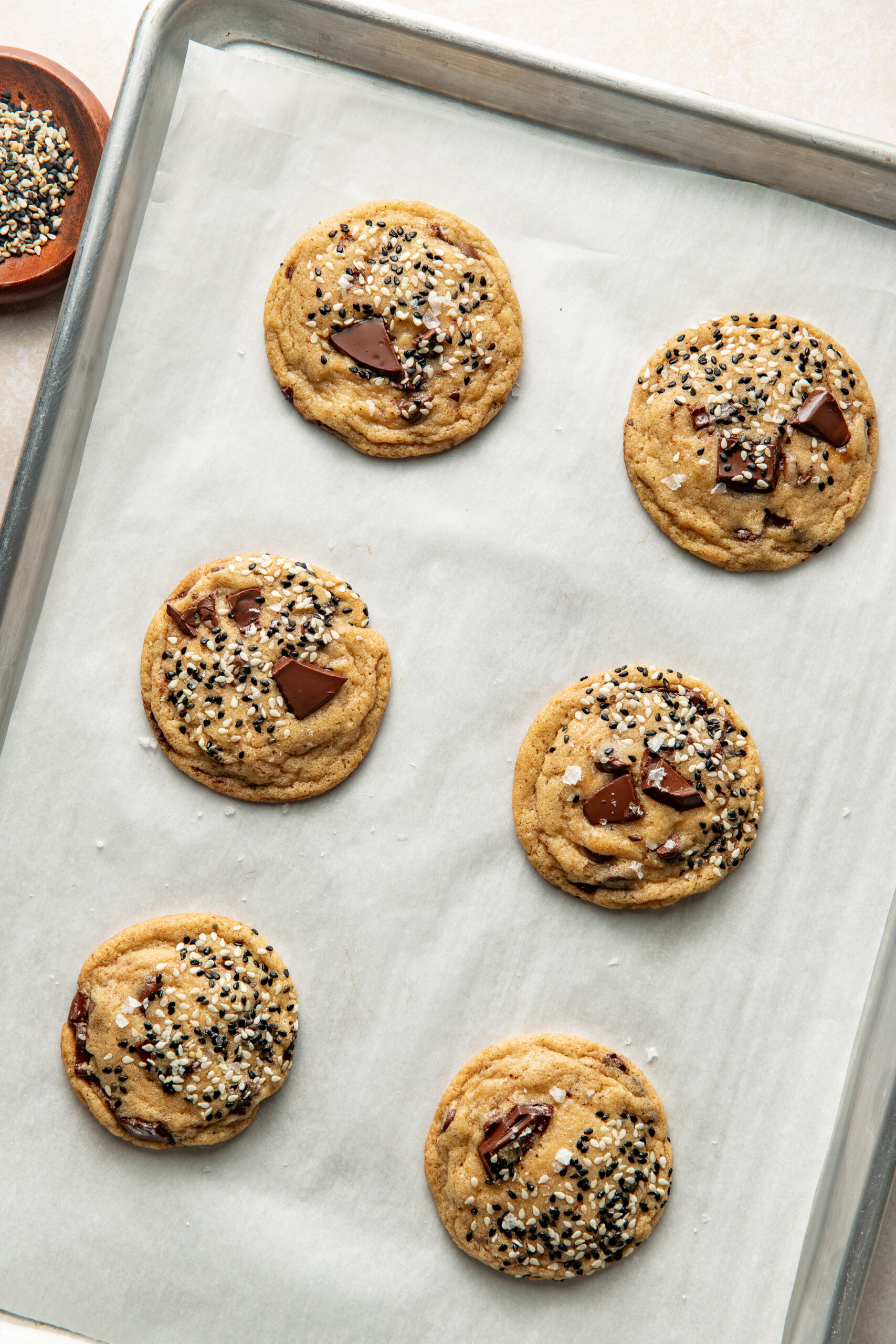 baked miso cookies