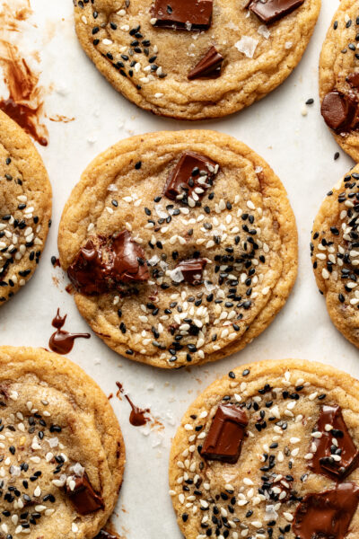 chocolate chip miso cookies