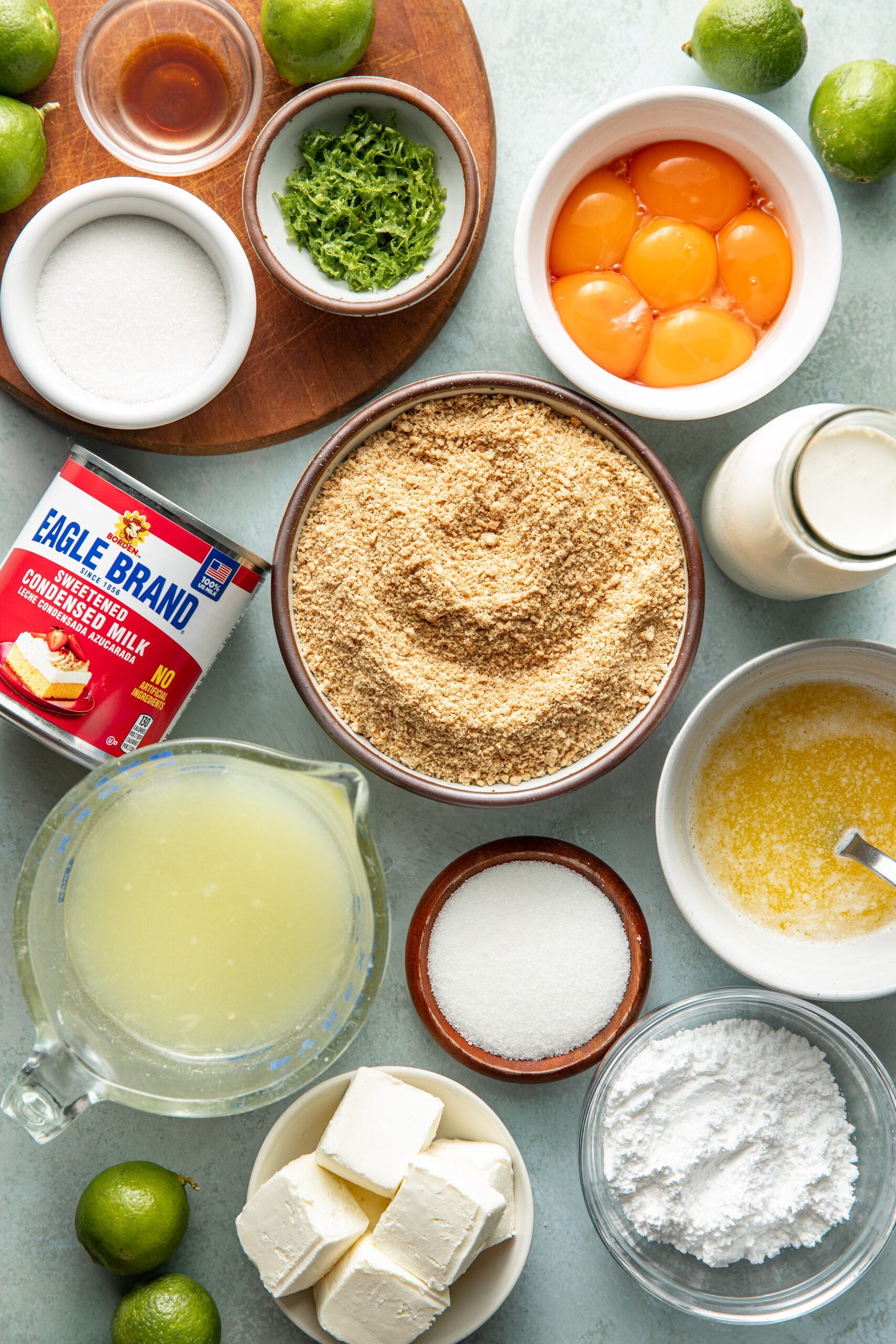 key lime pie bars ingredients