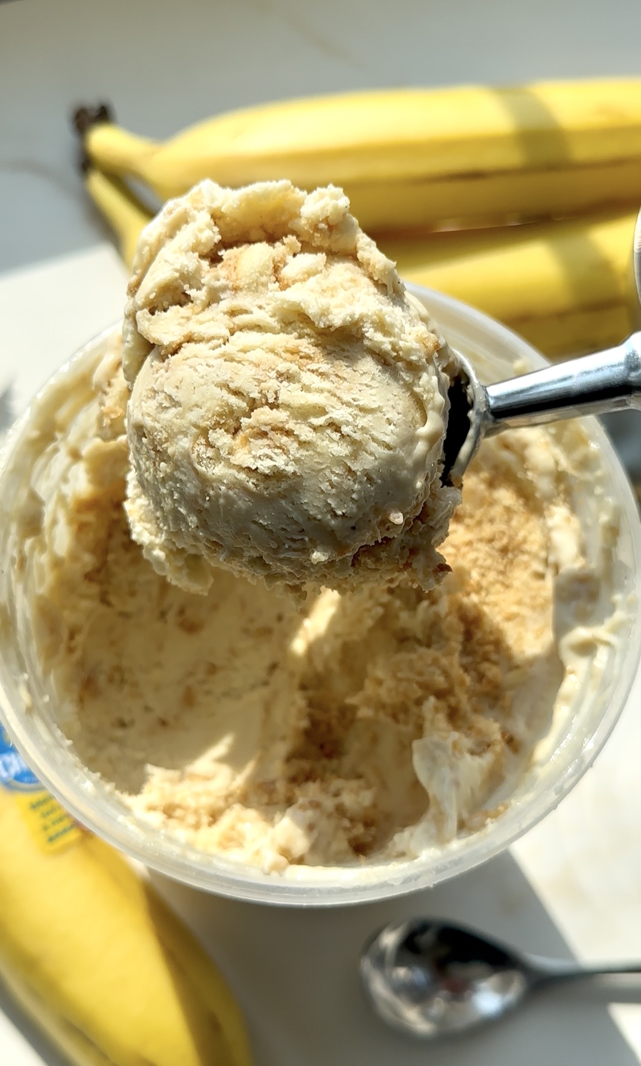 banana pudding scopped