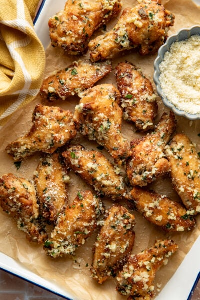 garlic parmesan wings