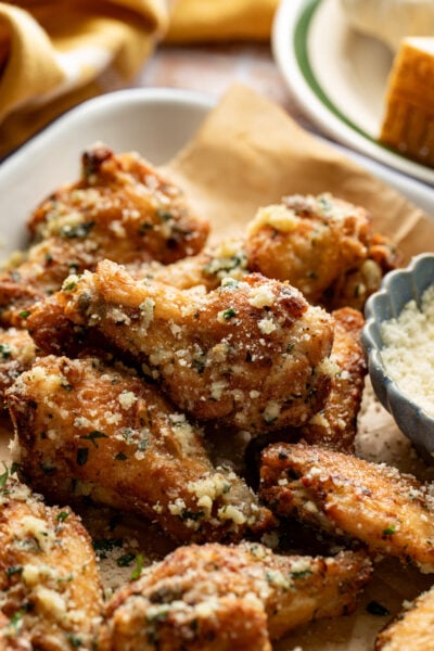 garlic parmesan wings