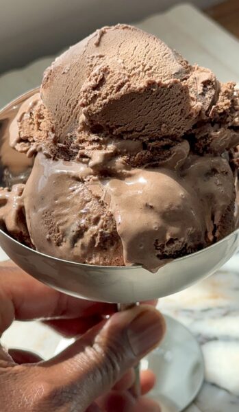 brownie ice cream